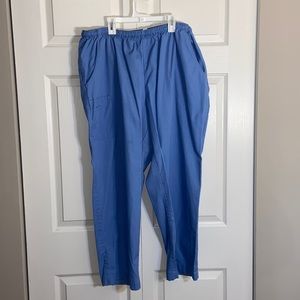 Barco uniform scrub pant size XXL light blue straight